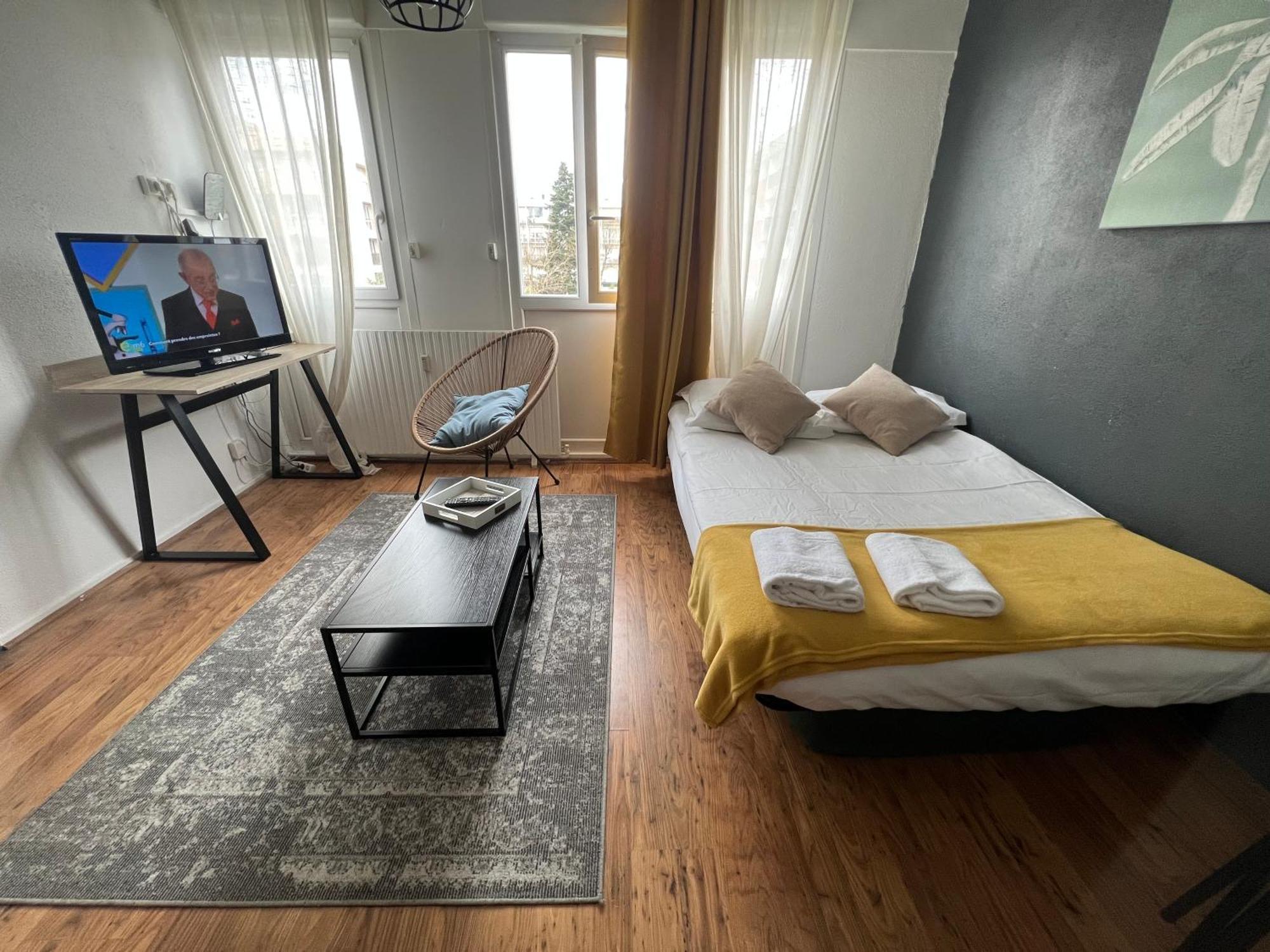 Mon Palmier Grand Appartement Parking Un-Sejour-A-Part Metz Kültér fotó