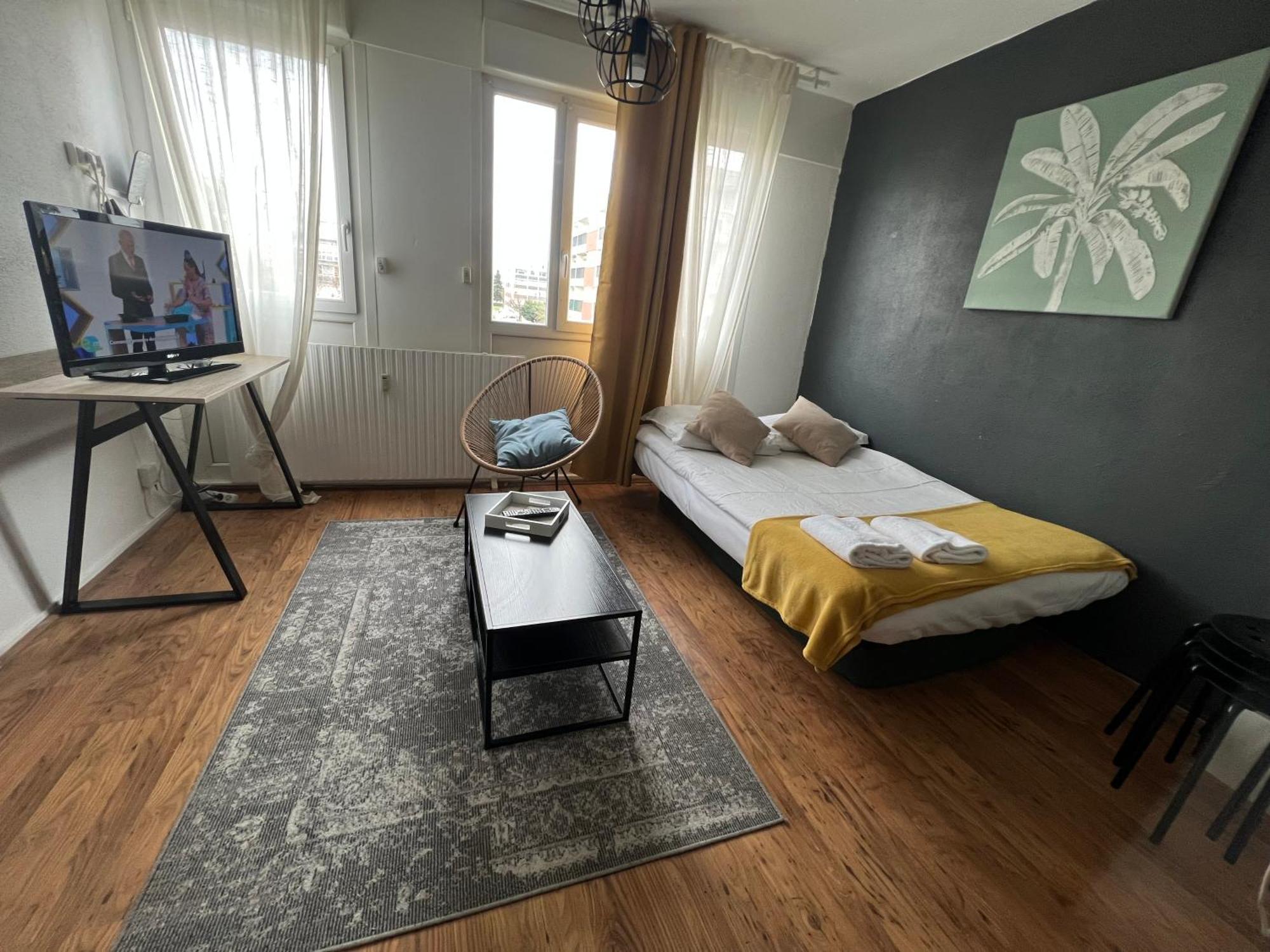 Mon Palmier Grand Appartement Parking Un-Sejour-A-Part Metz Kültér fotó